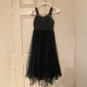 A black formal dress kids